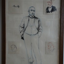 Portrait de Jules RENARD Gil-Blas mars 1895